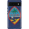 Guam Flag Dark Wood Pixel Cases